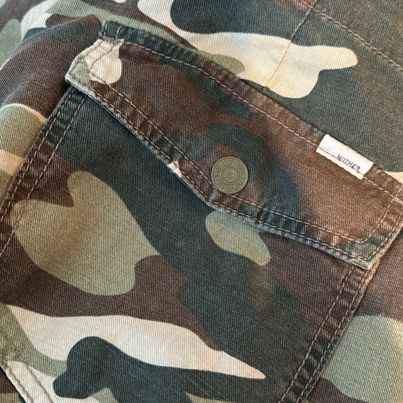 MOTHER The No Zip Misfit Side Strip Camouflage Pants 🔥 - Picture 8 of 8
